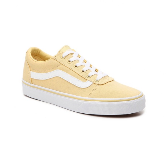 light yellow vans 